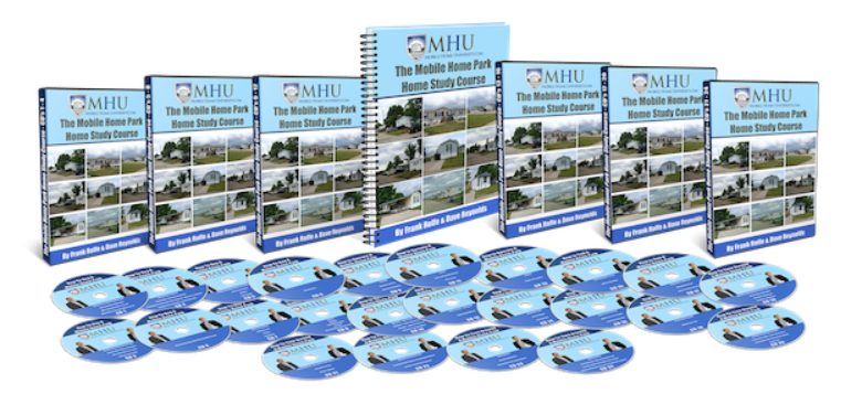 Mobile Home University - The Mobile Home Park Investing Home Study Course Bundle 1 & 2