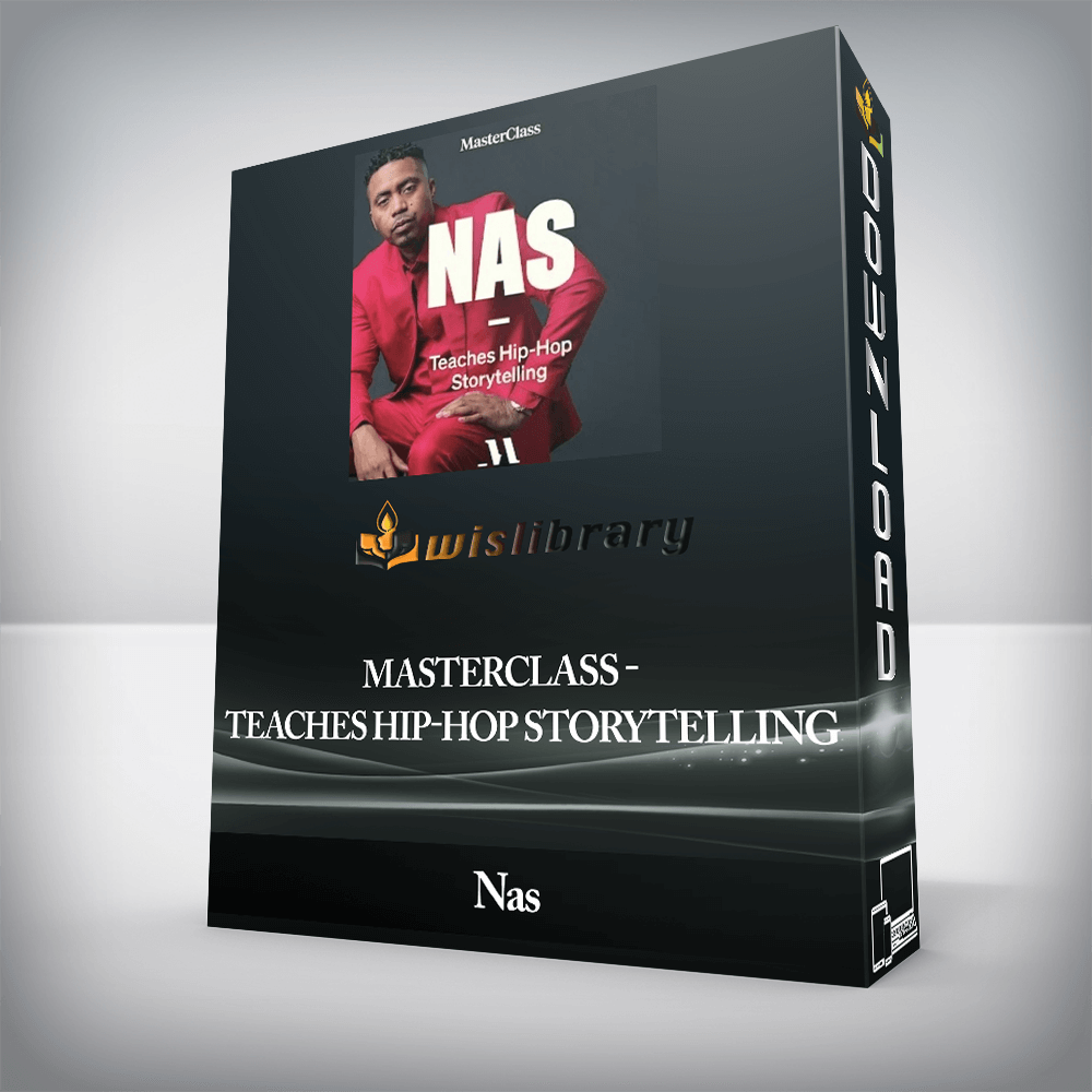 Nas - MasterClass - Teaches Hip-Hop Storytelling
