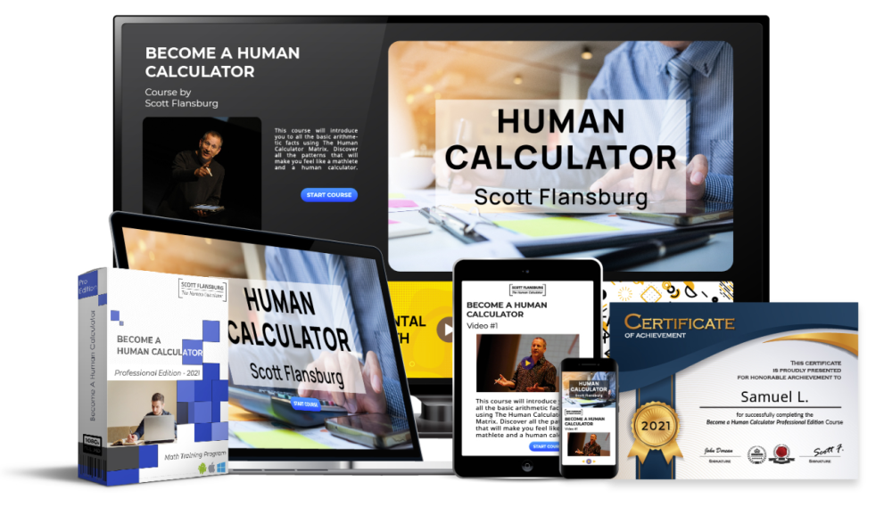 Scott Flansburg - Become a Human Calculator - Professional Edition (Elite version)