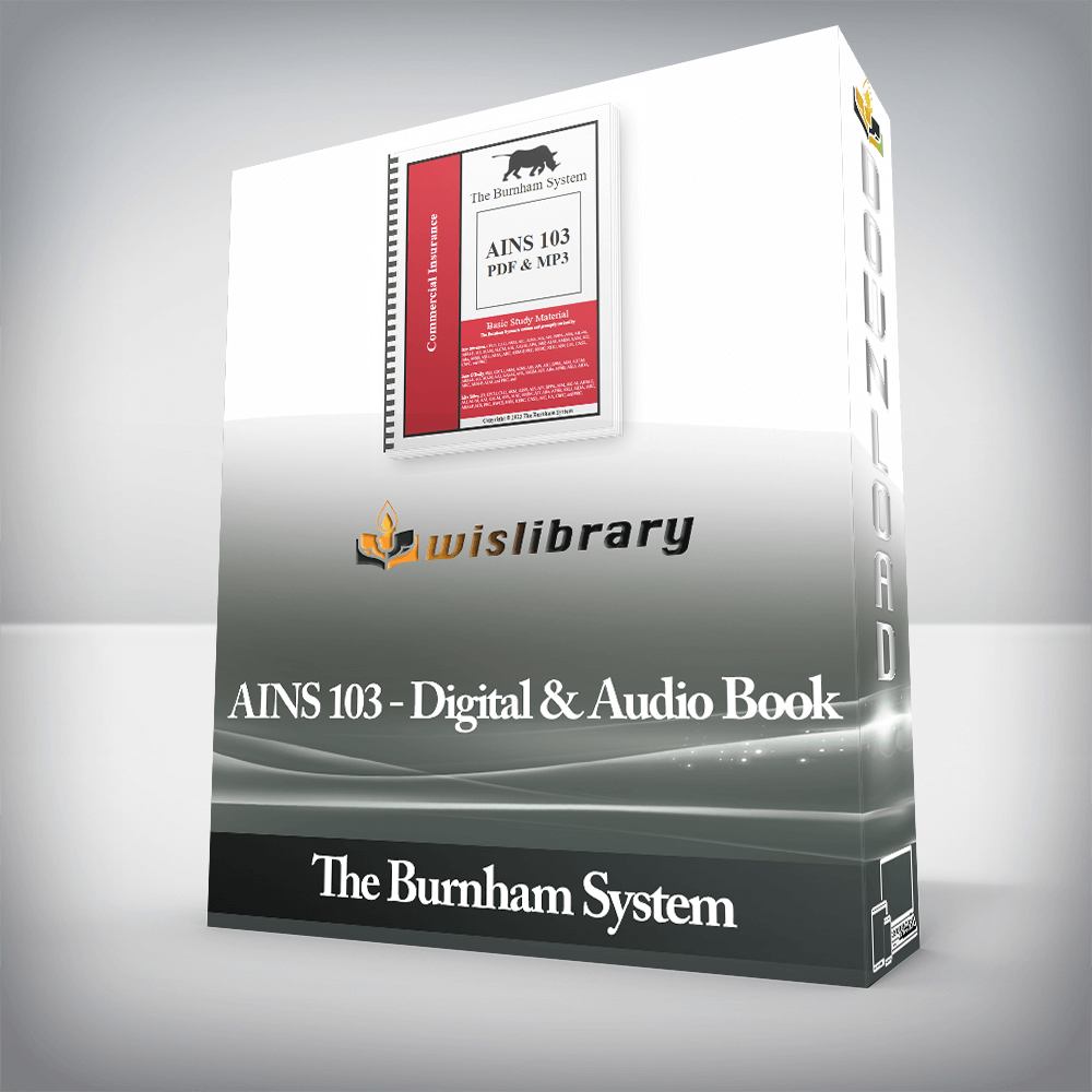 The Burnham System - AINS 103 - Digital & Audio Book