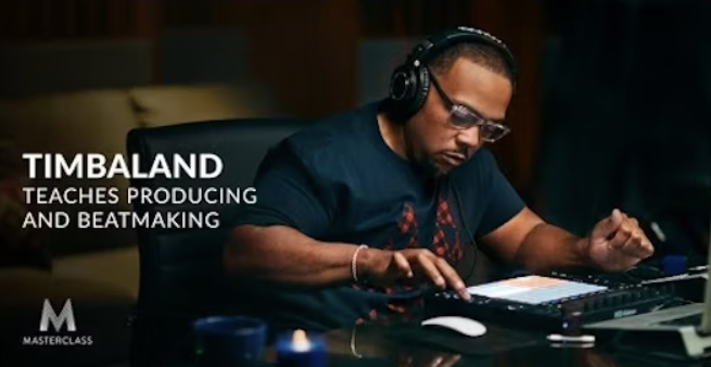 Timbaland - MasterClass - Teaches Producing and Beatmaking