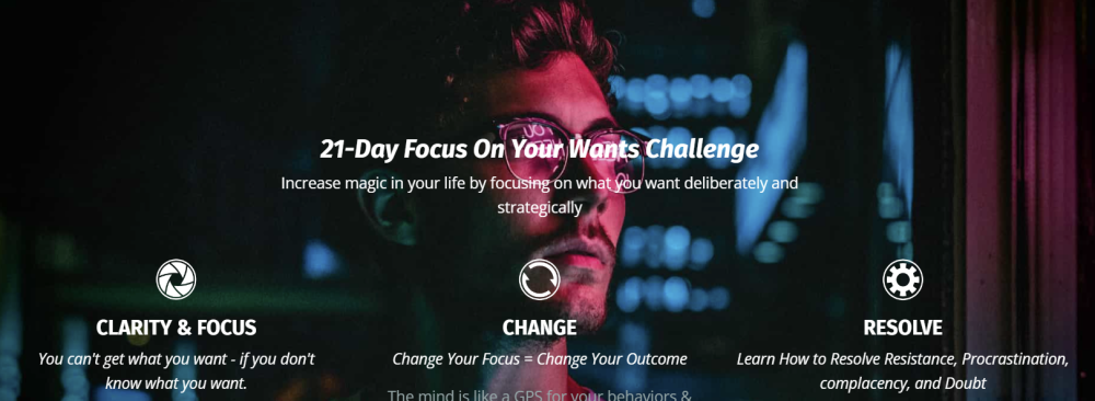 William Lam - UPGRD™ 21-Day Focus On Your Wants Challenge