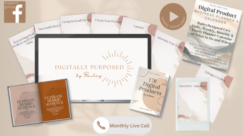 Bailey - Digitally Purposed-How to Build a Digital Product Business on Etsy