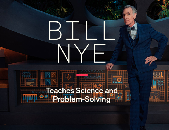 Bill Nye - MasterClass - Teaches Science and Problem - Solving