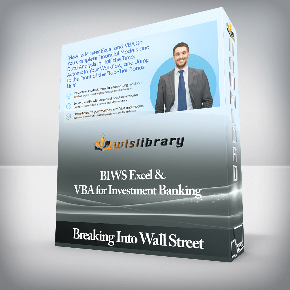 Breaking Into Wall Street - BIWS Excel & VBA for Investment Banking