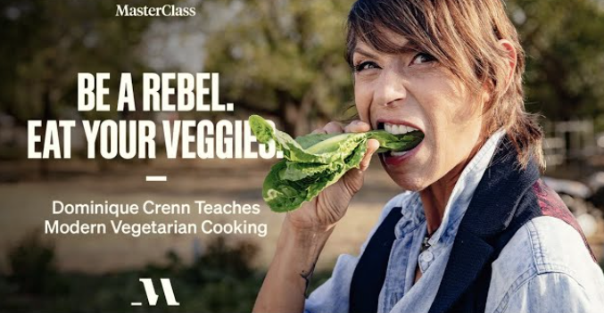 Dominique Crenn - MasterClass - Teaches Modern Vegetarian Cooking