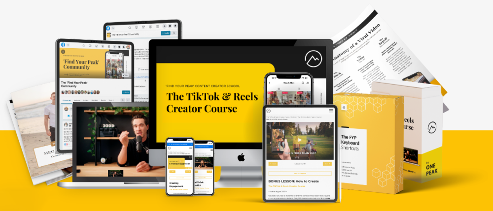 One Peak Creative Agency - The Tiktok and Reels Creator