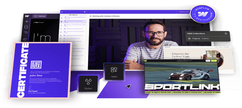 Ran Segall (Flux) - Webflow Masterclass 4.0 Pro