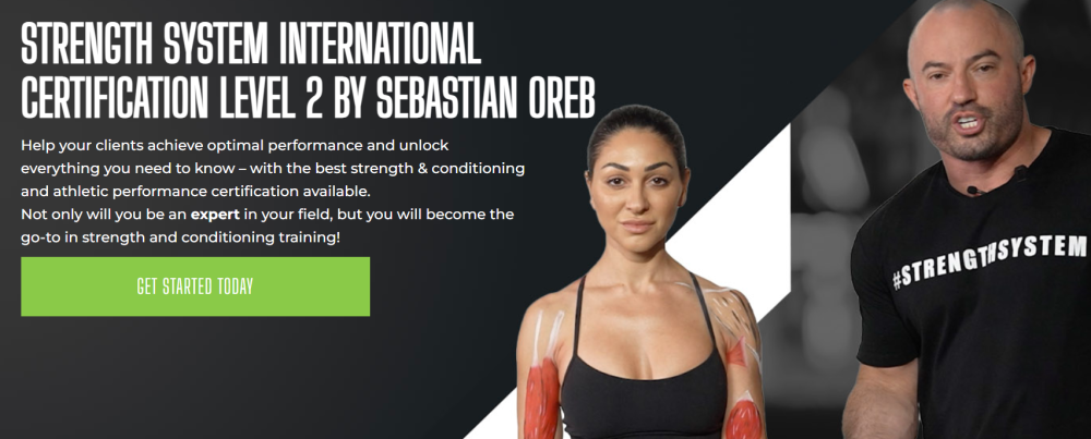 Sebastian Oreb - Strength System International Certification Level 2