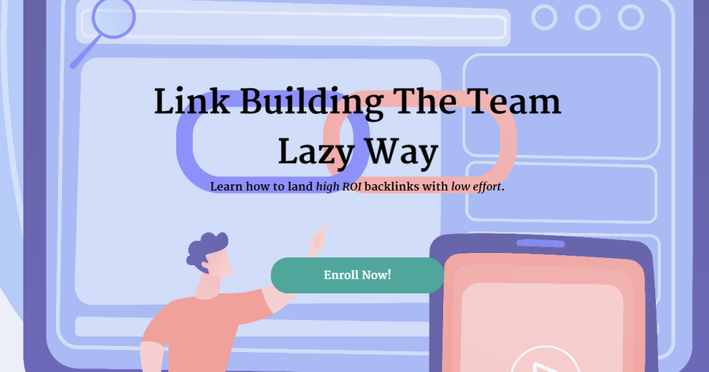 Shawna Newman - Link Building The Team Lazy Way (High ROI, Low Effort)