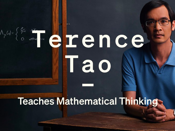 Terence Tao - MasterClass - Teaches Mathematical Thinking