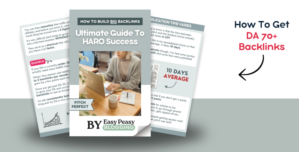 Easy Peasy Blogging - Ultimate Guide to HARO Success