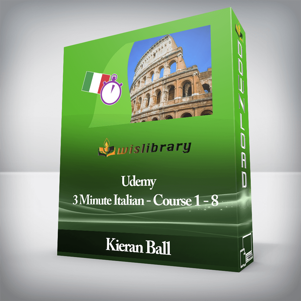 Kieran Ball - Udemy - 3 Minute Italian - Course 1 - 8