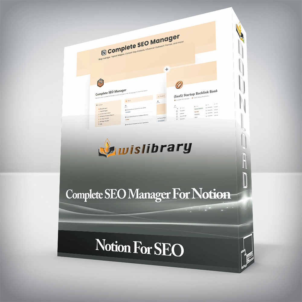 Notion For SEO - Complete SEO Manager For Notion