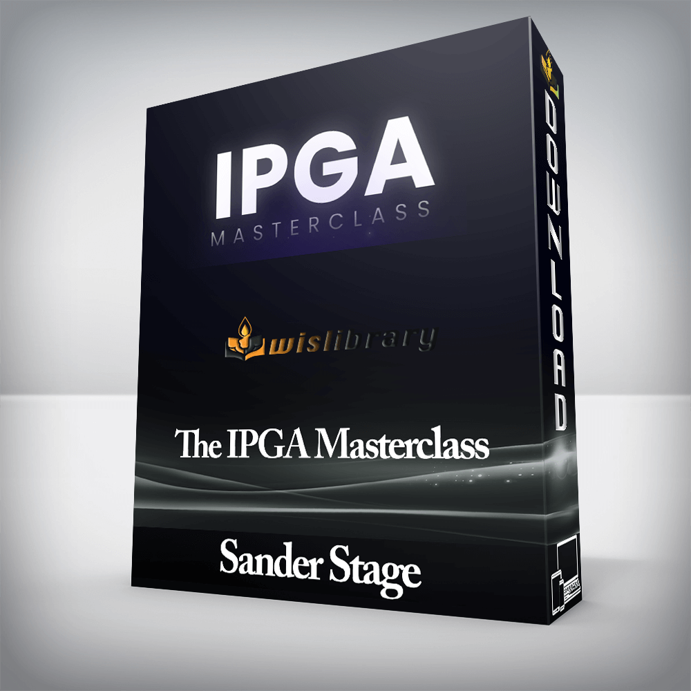 Sander Stage - The IPGA Masterclass