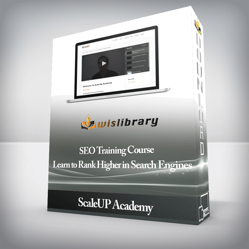 ScaleUP Academy - SEO Training Course = Learn to Rank Higher in Search Engines