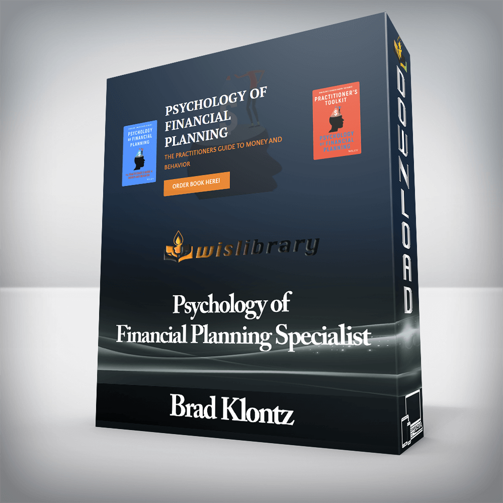 Brad Klontz - Psychology of Financial Planning Specialist