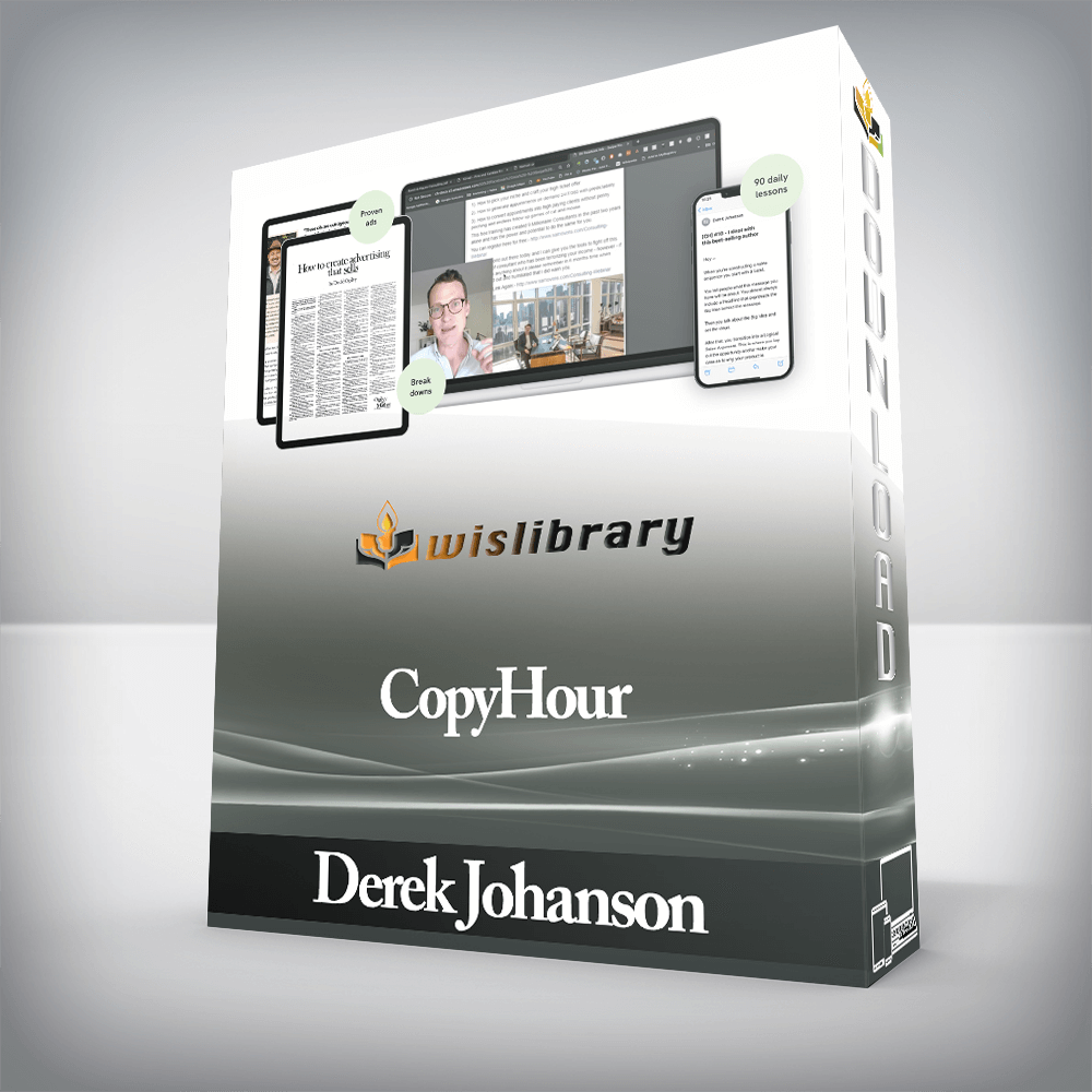 Derek Johanson - CopyHour