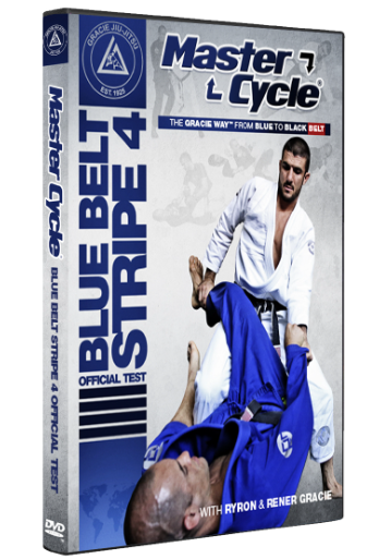 Gracie Jiu-Jitsu Master Cycle - Blue Belt Stripe 4