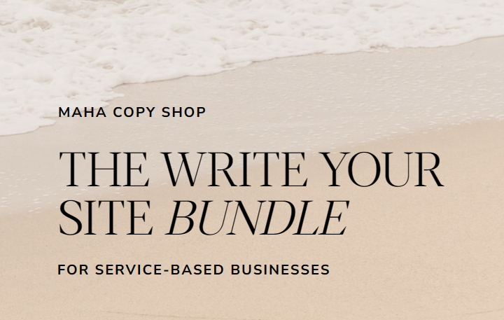 Madison and Haley - The Write Your Site Bundle