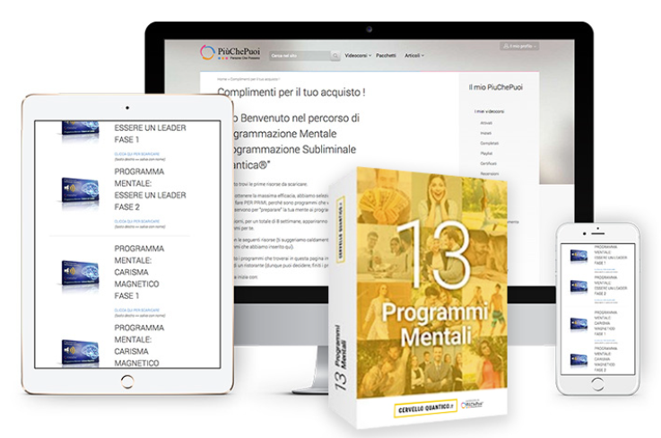 Più Che Puoi - Programmazione Subliminale Quantica