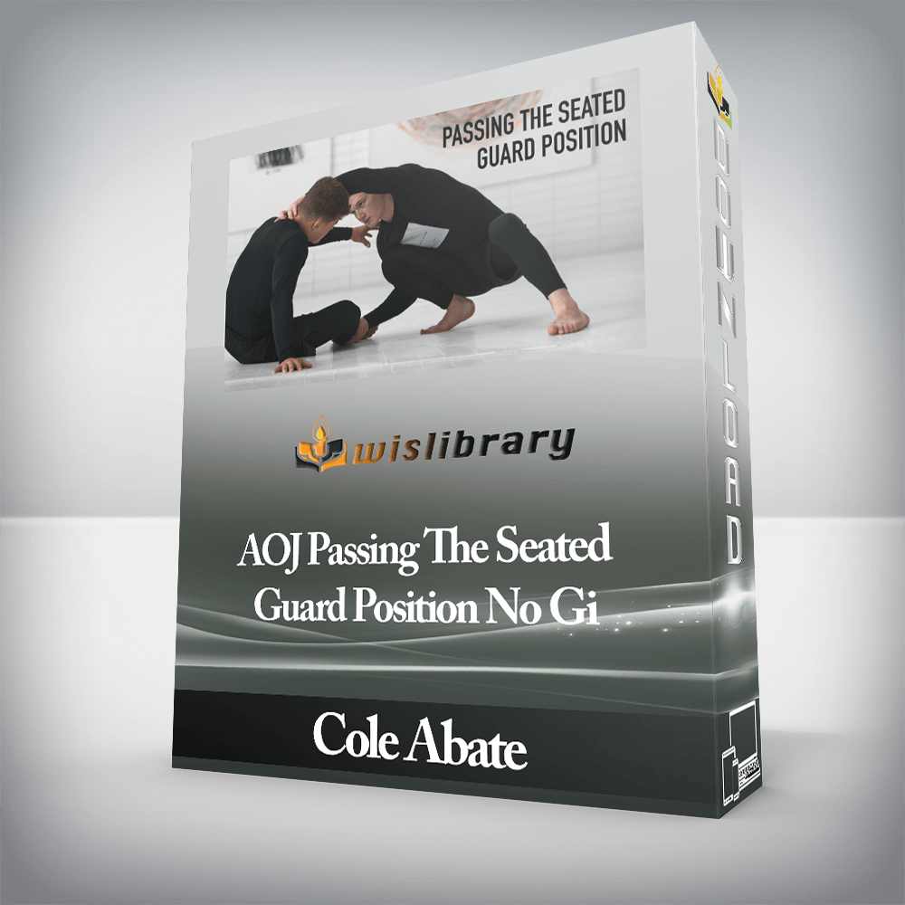 Cole Abate - AOJ Passing The Seated Guard Position No Gi