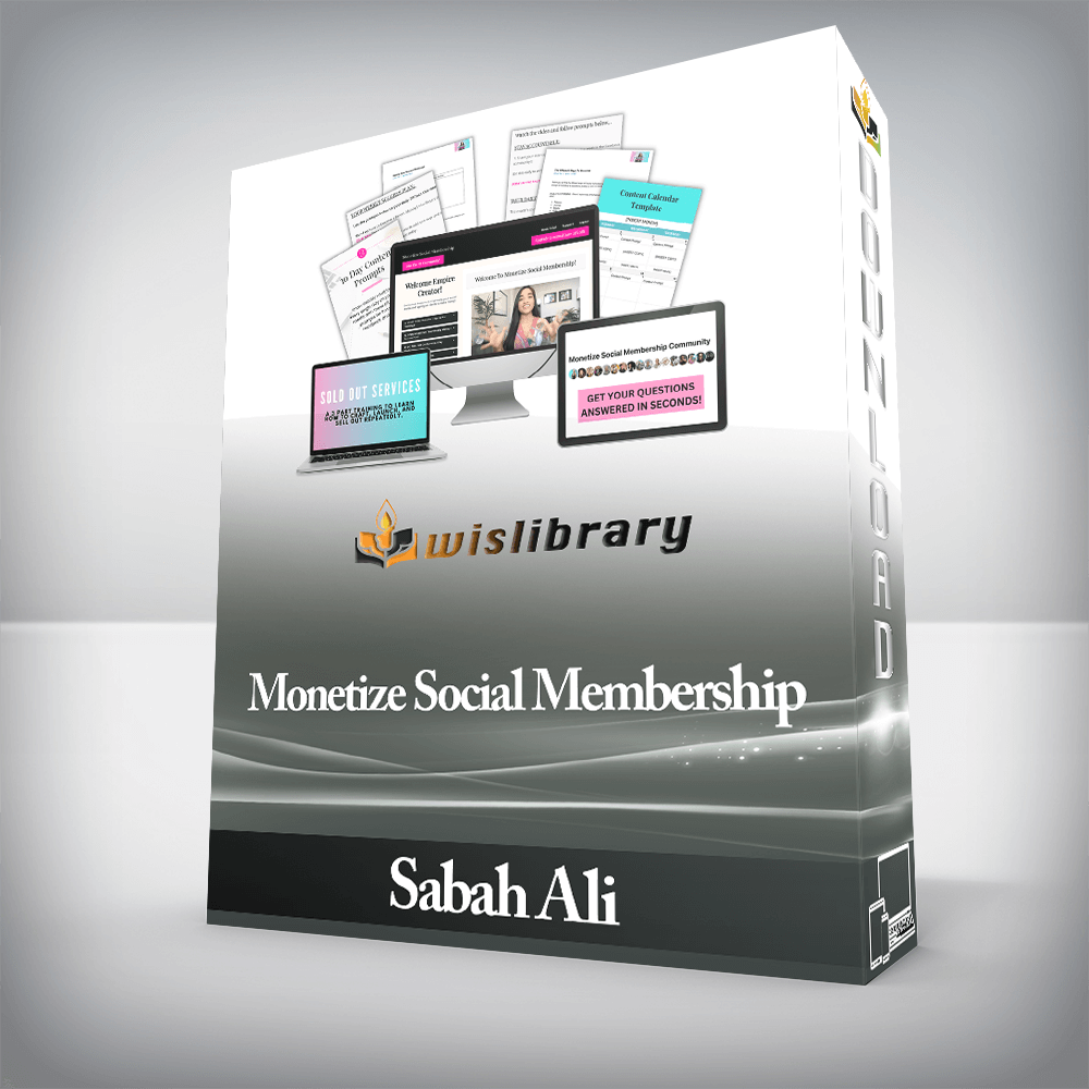 Sabah Ali - Monetize Social Membership