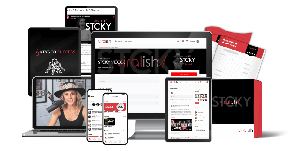 Viralish Creator Sticky Videos Course