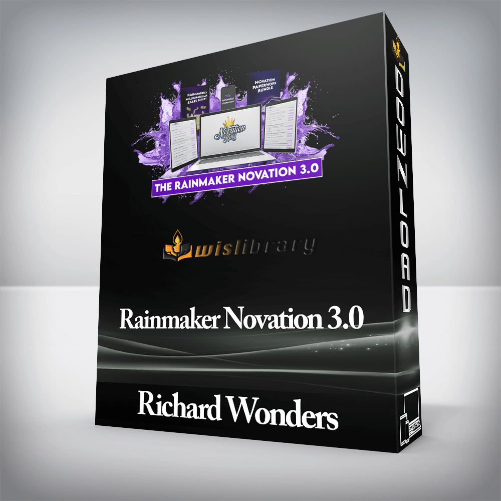 Richard Wonders - Rainmaker Novation 3.0