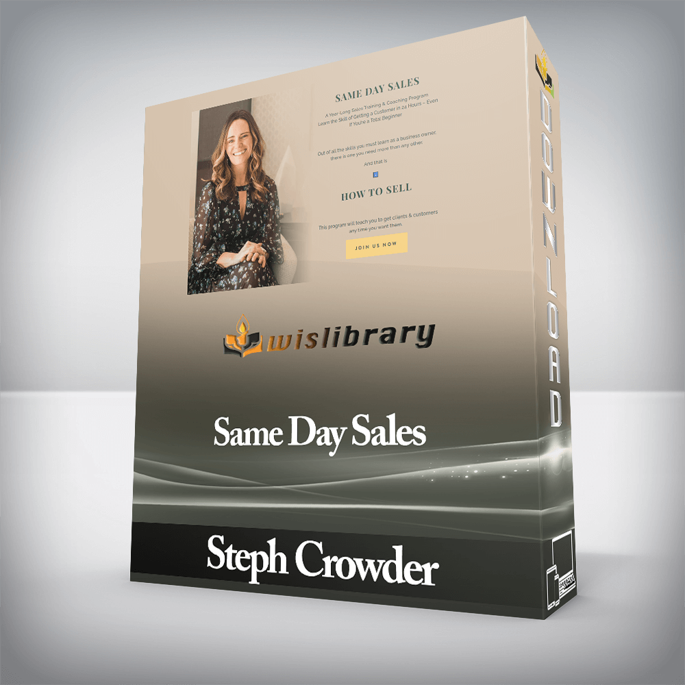 Steph Crowder - Same Day Sales