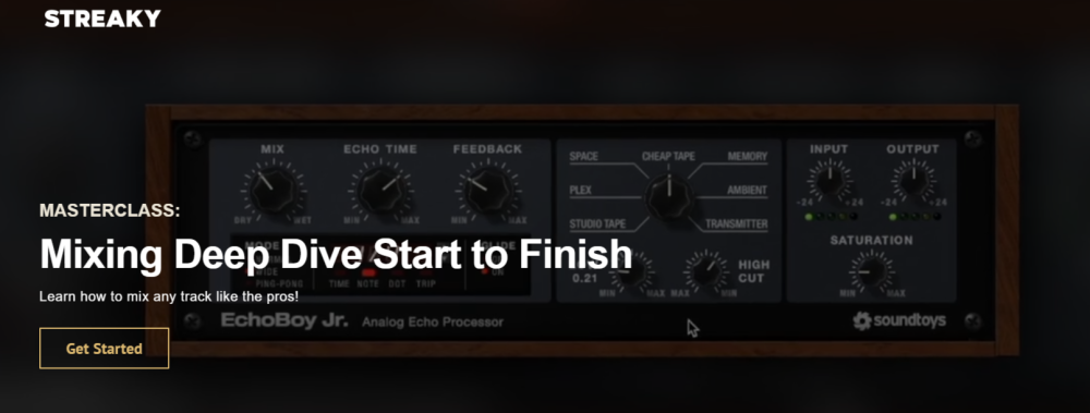 Streaky Studios - The Deep Dive Mixing Course