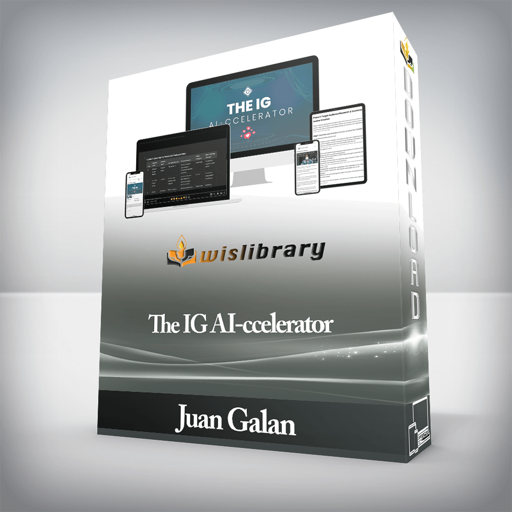 Juan Galan - The IG AI-ccelerator