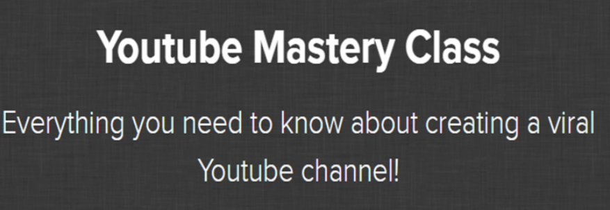 Kody White - Youtube Mastery Class