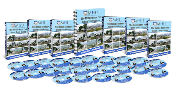 Mobile Home University - The Mobile Home Park Investing Home Study Course Bundle 1 & 2 