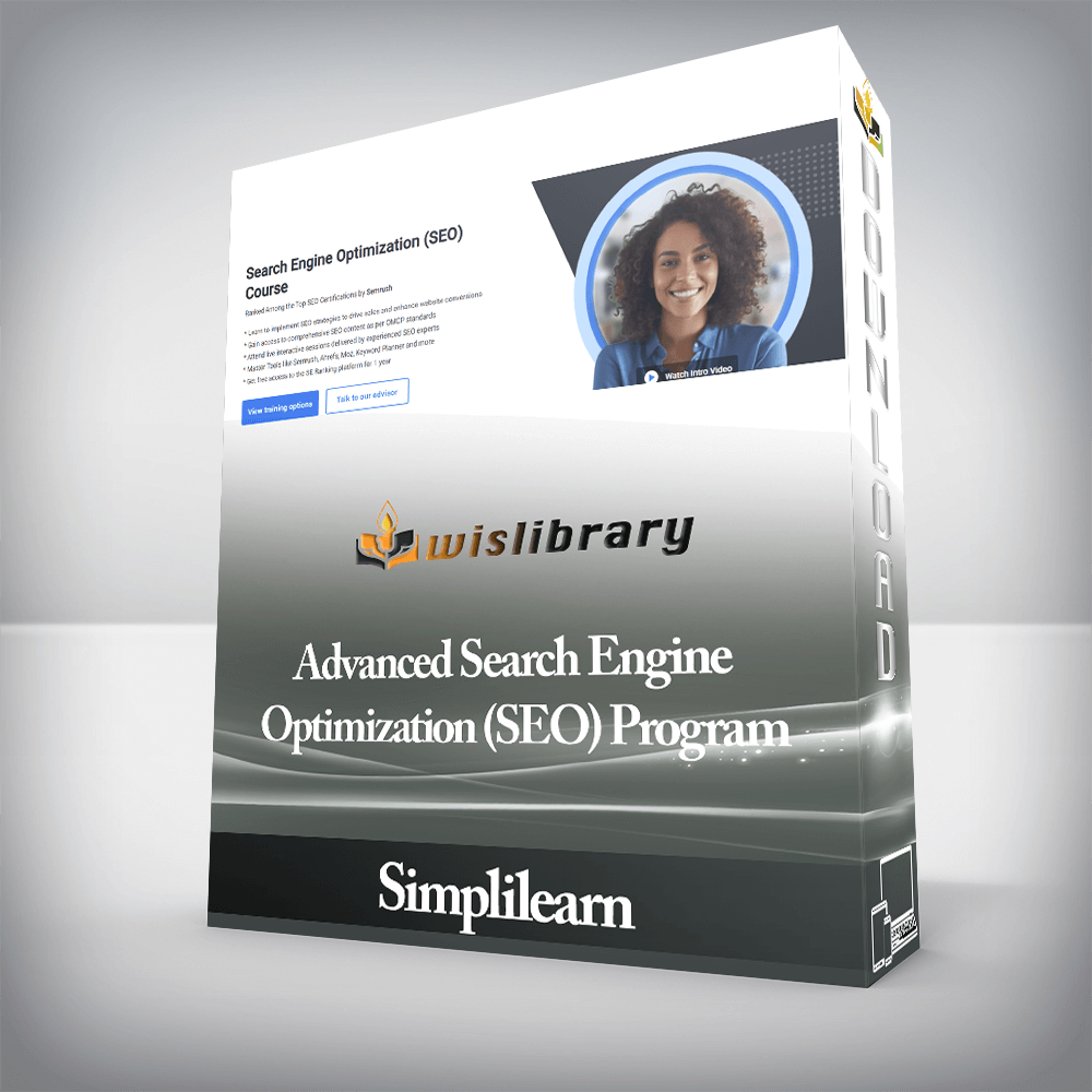 Simplilearn - Advanced Search Engine Optimization (SEO) Program