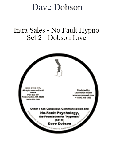 Dobson Live - Dave Dobson - Intra Sales - No Fault Hypno Set 2