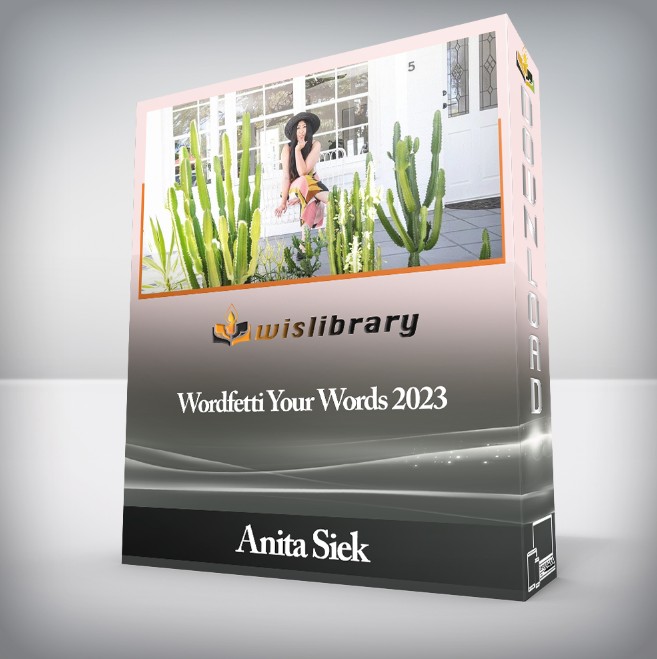 Anita Siek - Wordfetti Your Words 2023