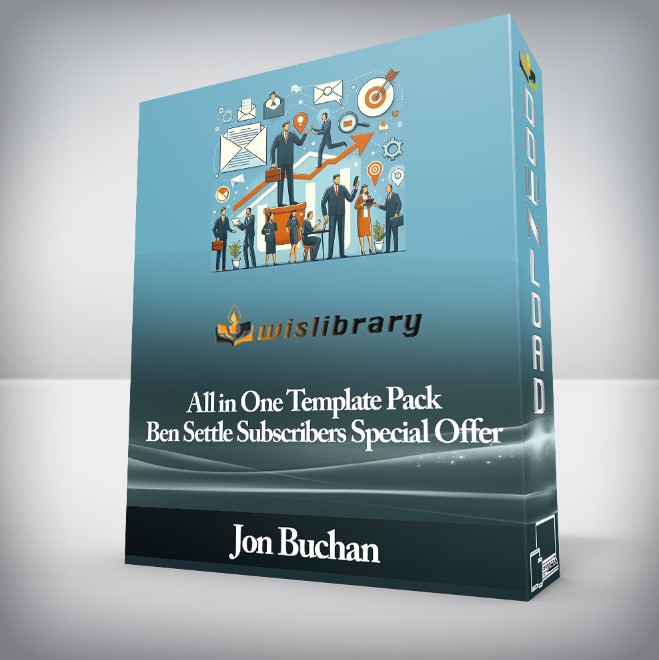 Jon Buchan - All in One Template Pack - Ben Settle Subscribers Special Offer