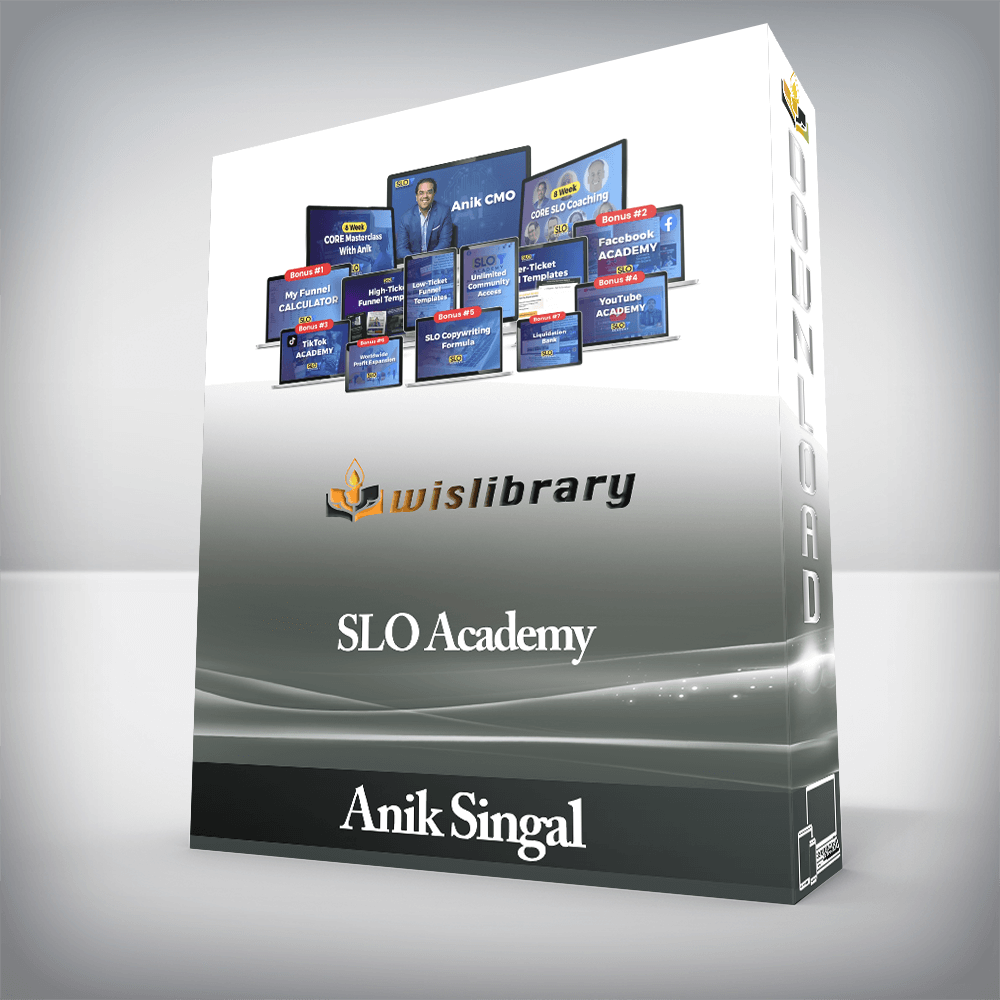 Anik Singal - SLO Academy