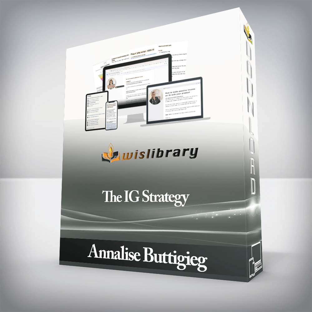 Annalise Buttigieg - The IG Strategy