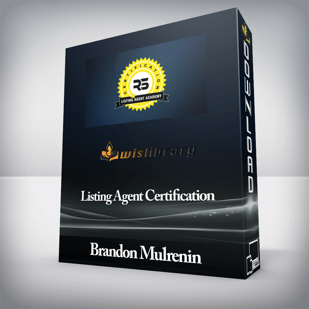 Brandon Mulrenin (ReverseSelling) - Listing Agent Certification