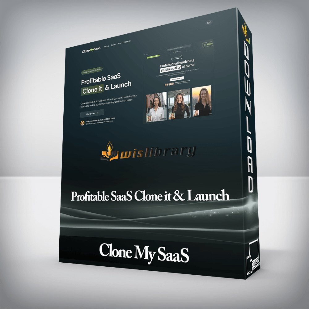 Clone My SaaS - Profitable SaaS Clone it & Launch