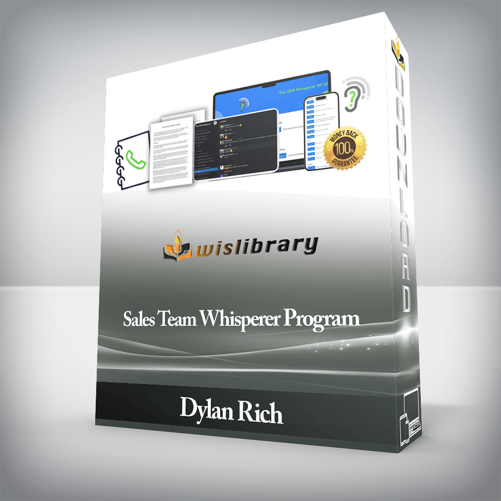 Dylan Rich - Sales Team Whisperer Program