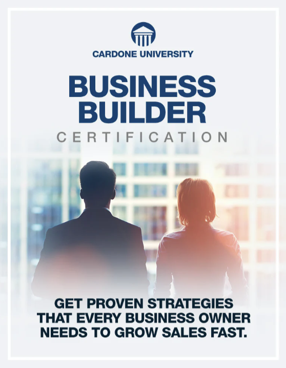 Grant Cardone - Business Builder Certification