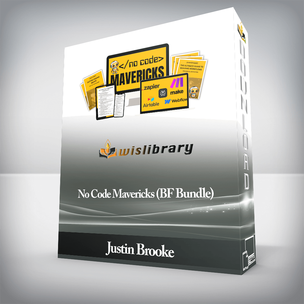 Justin Brooke - No Code Mavericks (BF Bundle)