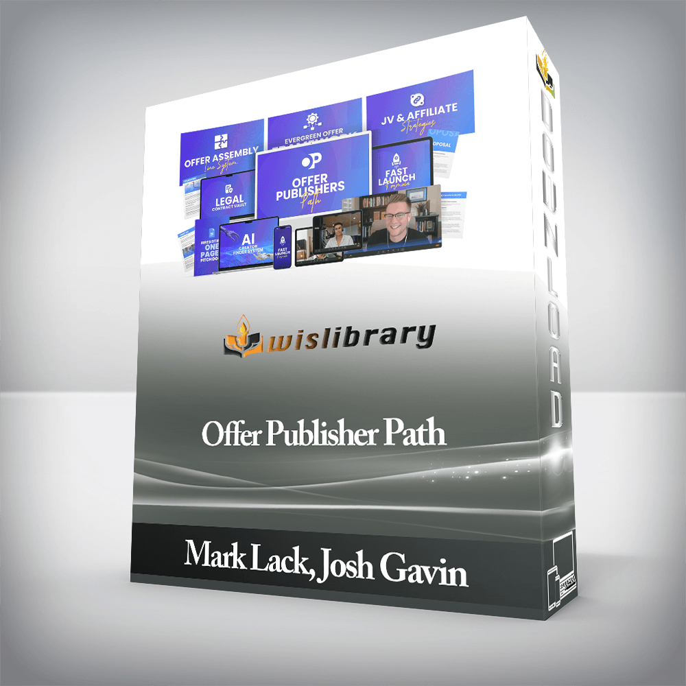 Mark Lack, Josh Gavin - Offer Publisher Path