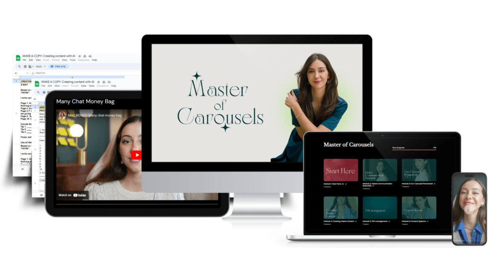 Master of Carousels + Canva Templates