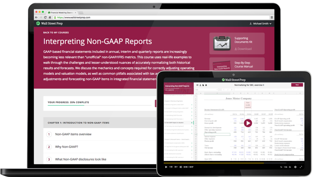 Matan Feldman - Wall Street Prep - Interpreting Non-GAAP Reports