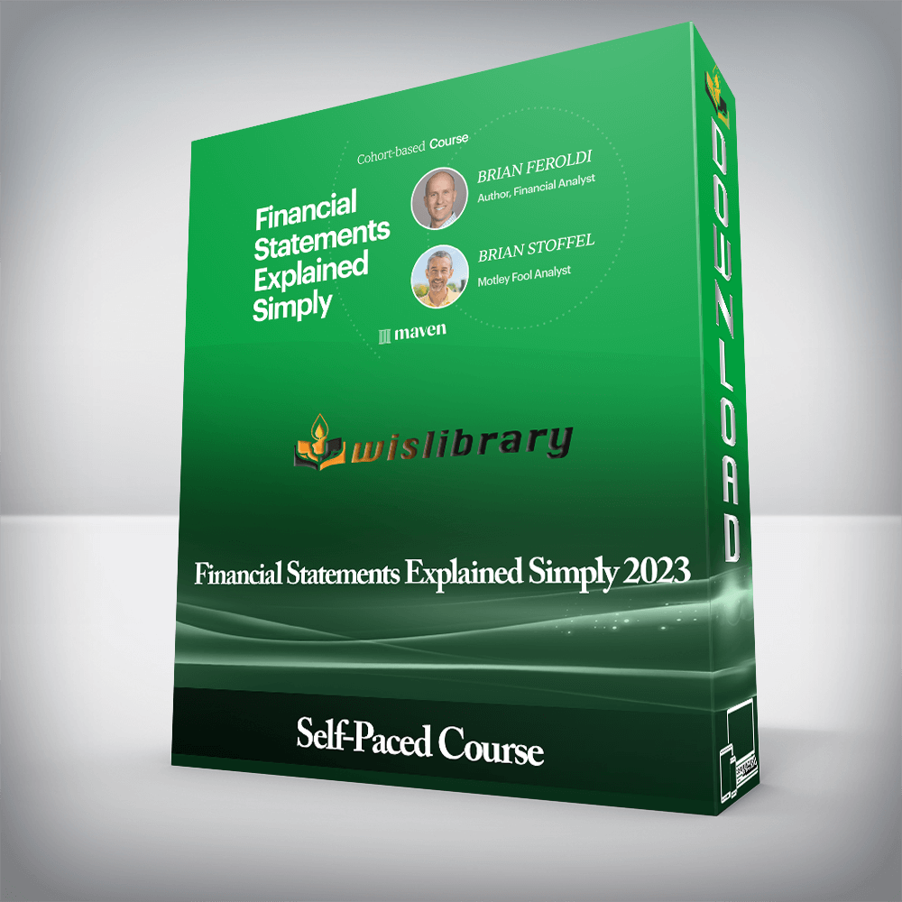 Self-Paced Course - Financial Statements Explained Simply 2023