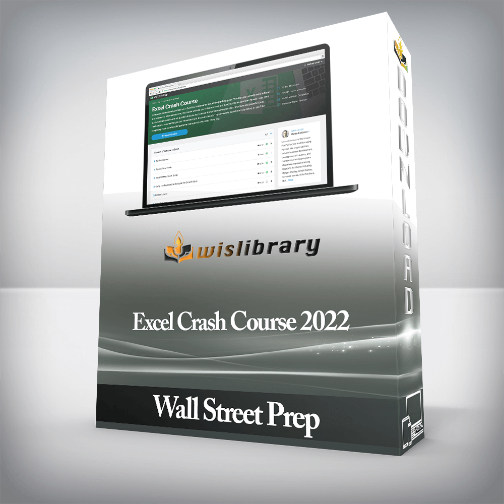 Wall Street Prep - Excel Crash Course 2022